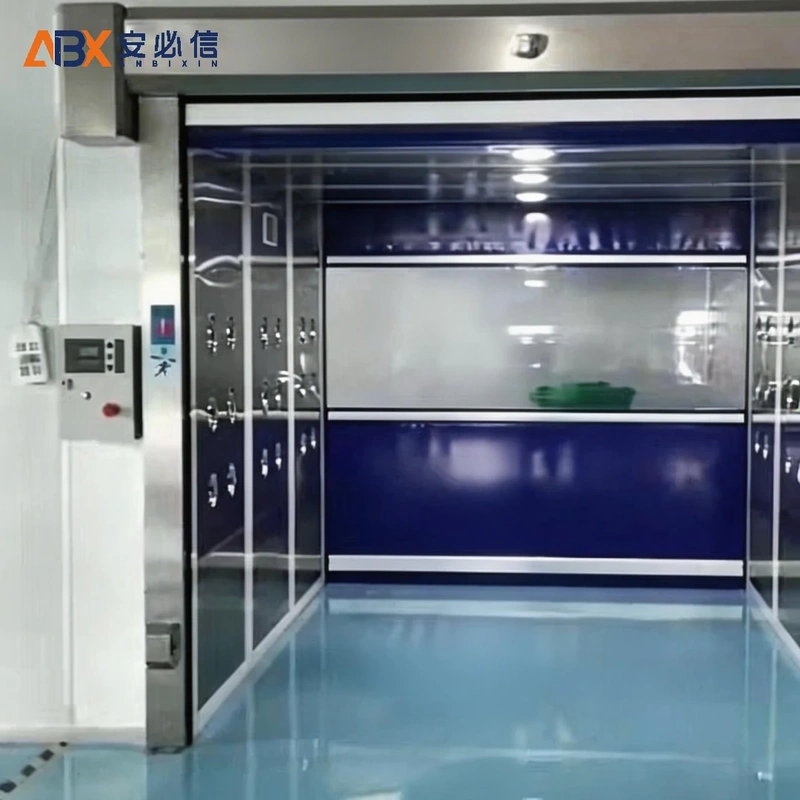 中卫感应快速门
